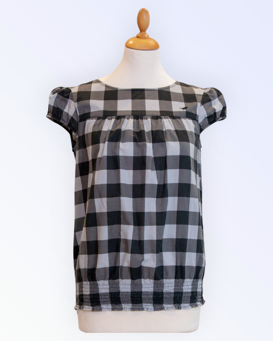 Mustang plaid summer blouse