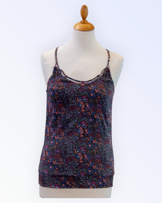 Cordon Jeans floral knit top
