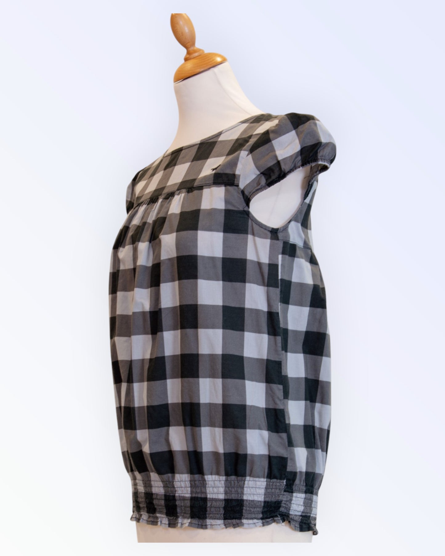 Mustang plaid summer blouse
