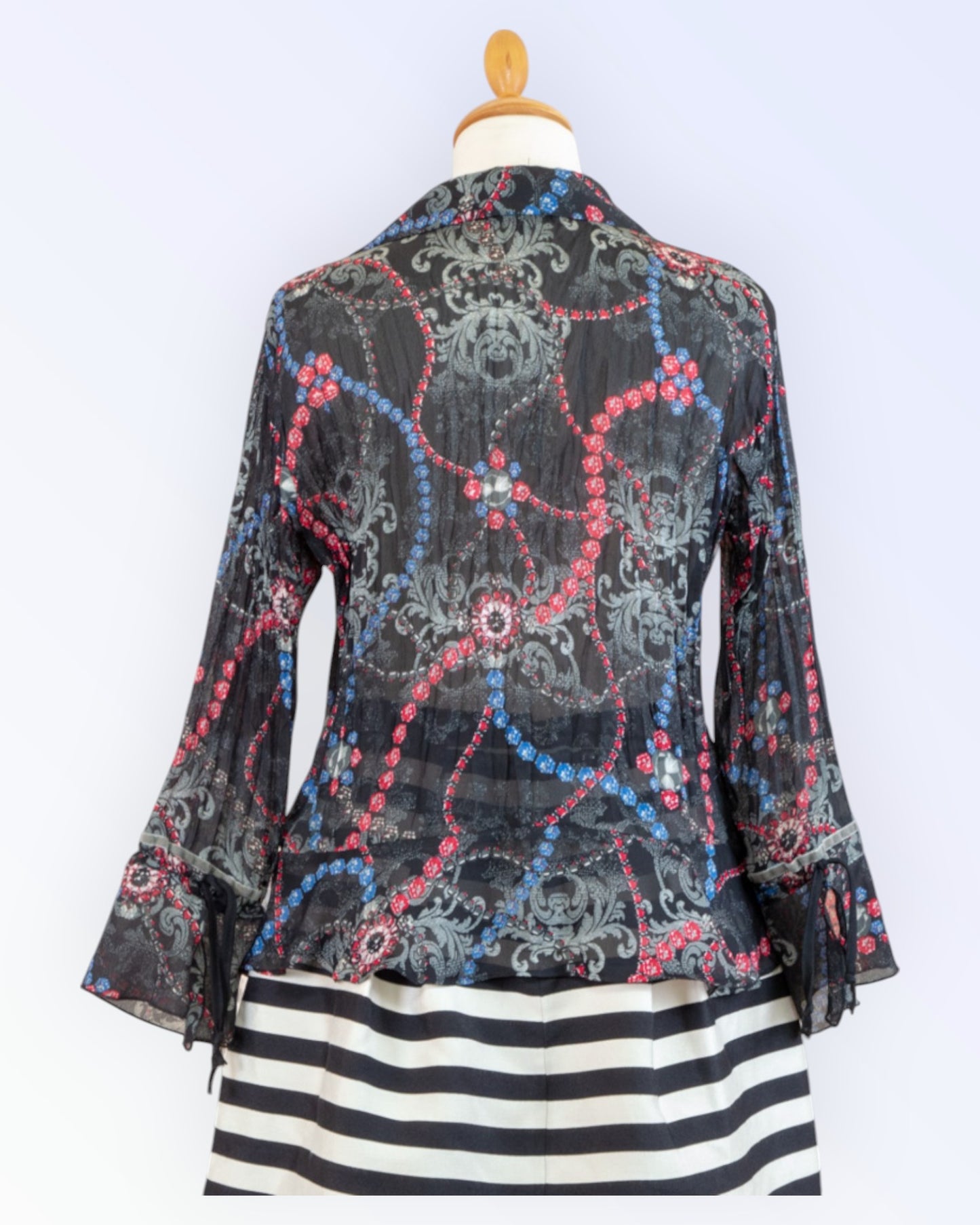 Kriss Sweden floral blouse