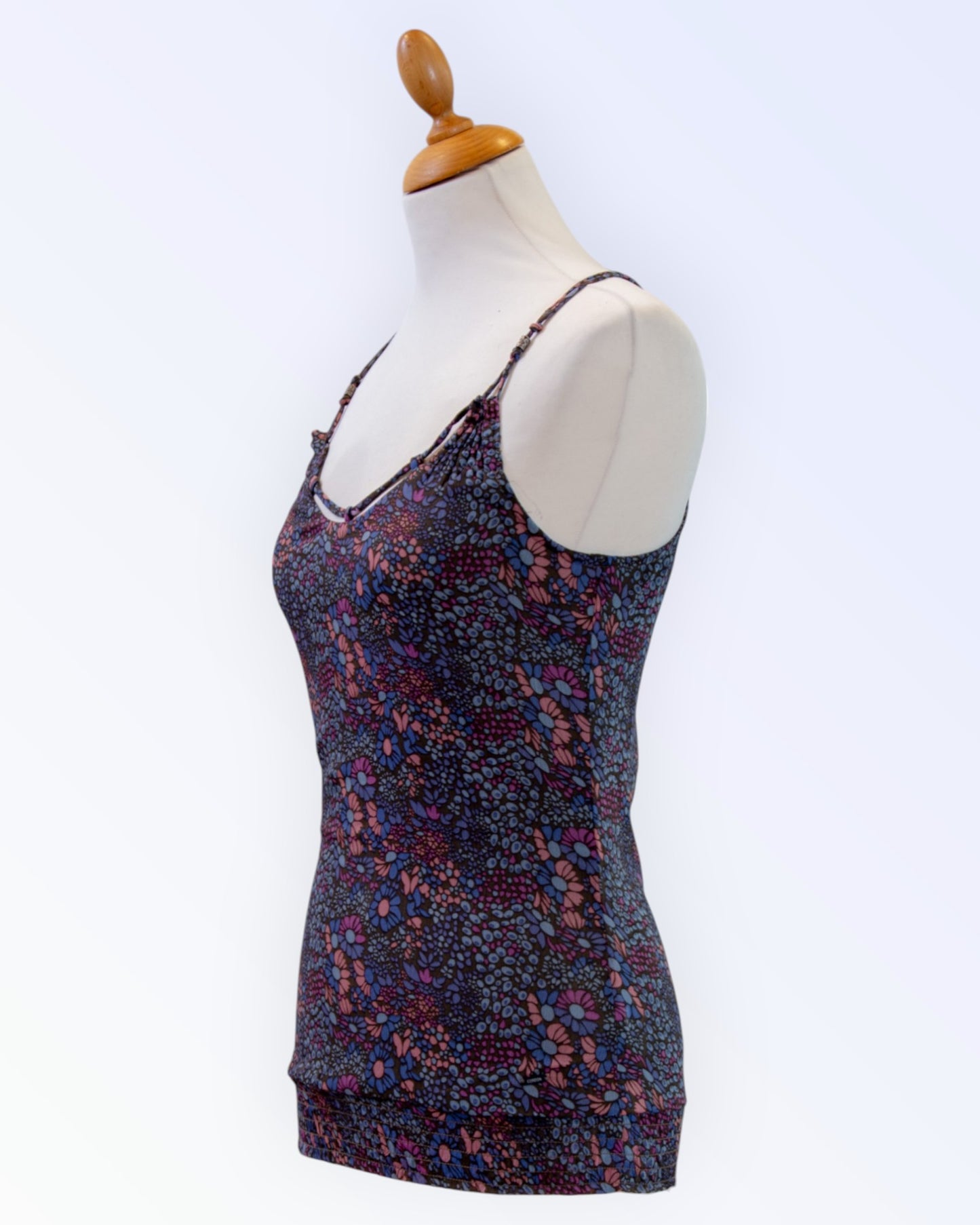 Cordon Jeans lillemustrilisest trikotaažist top