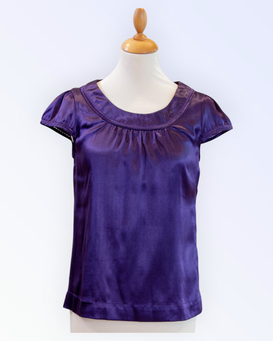 Mystify purple blouse