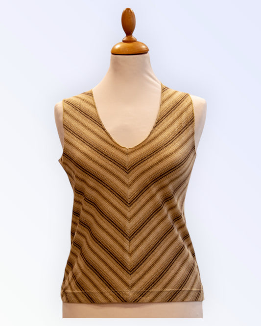 Lindex multi-colored knit top