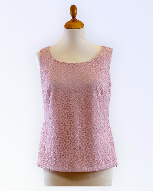 Martinelli roosa pitsist top