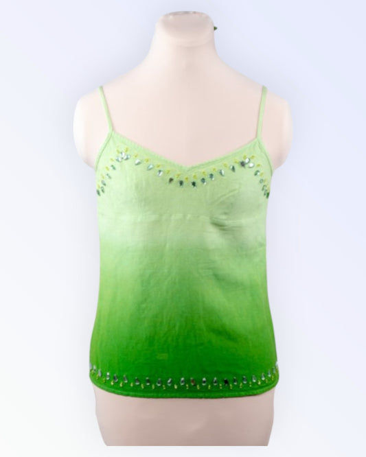 Papaya green summer top