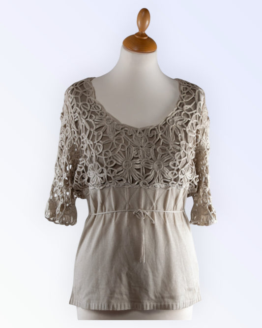 Passport beige knitwear