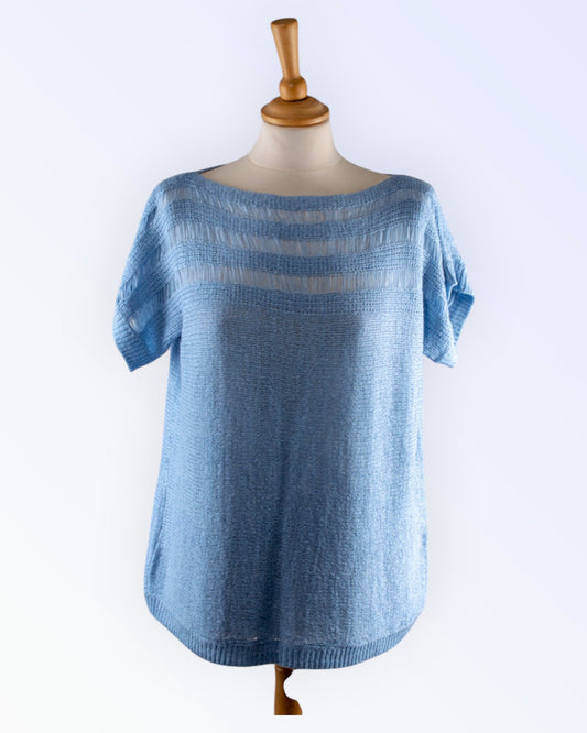 Imitz light blue knitwear