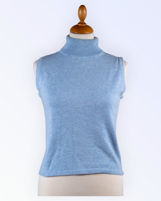Sand helesinine top