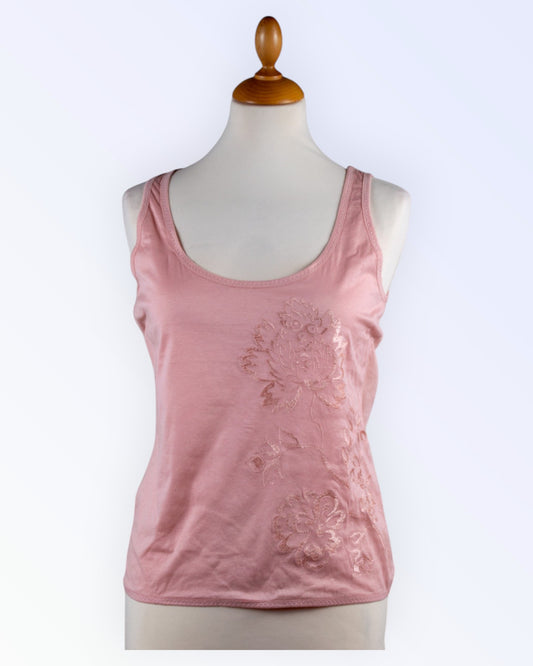 Hugo Boss pink cotton top