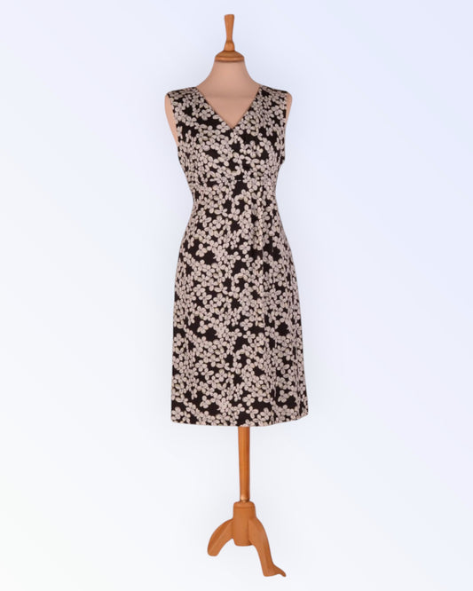 More&amp;More black and white knit dress