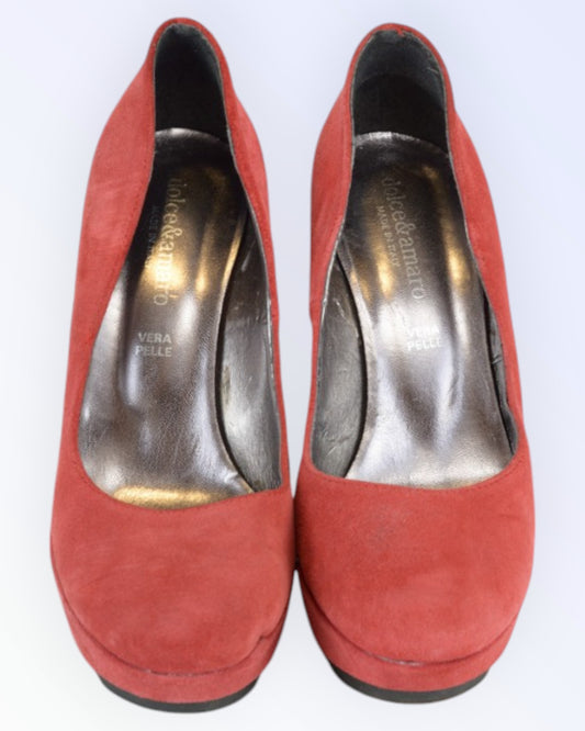 Dolce&amaro oranssit platform-kengät
