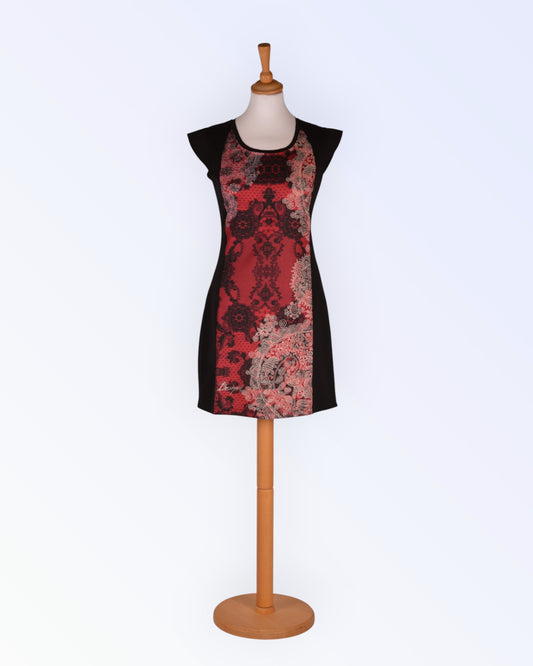 Desigual värviline trikotaažist kleit