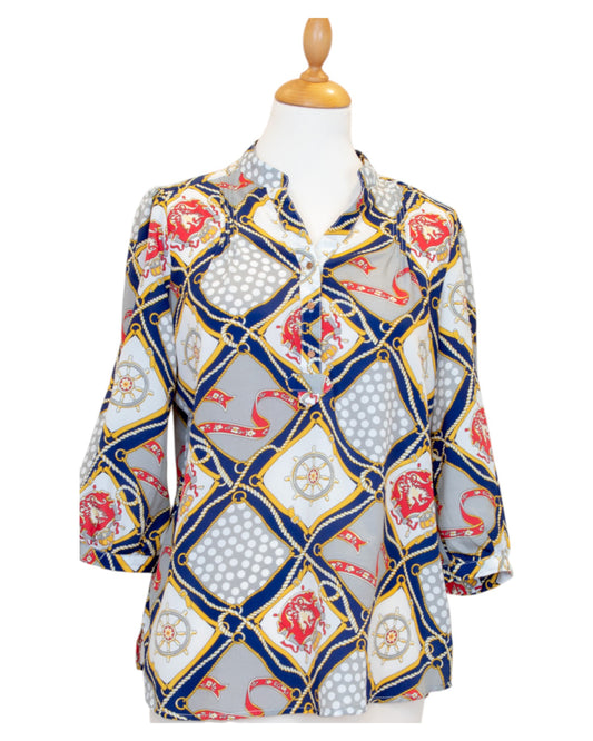 Anany loose-fitting blouse