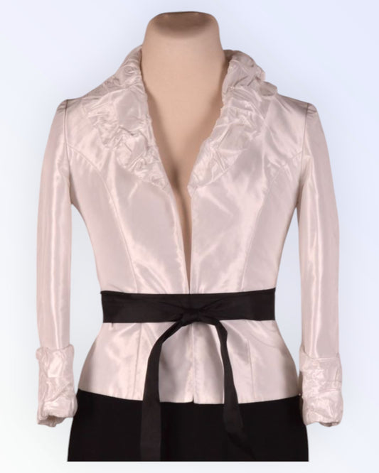 Festive white jacket