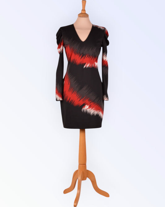Ana Alcazar colorful knit dress