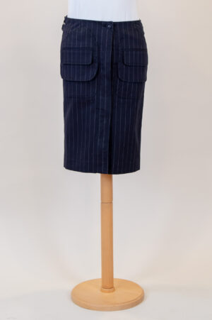 Calvin Klein button-up sporty pencil skirt