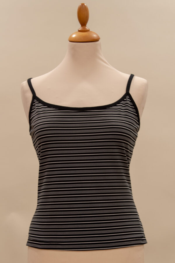 Guess Jeans sporty top with horizontal stripes