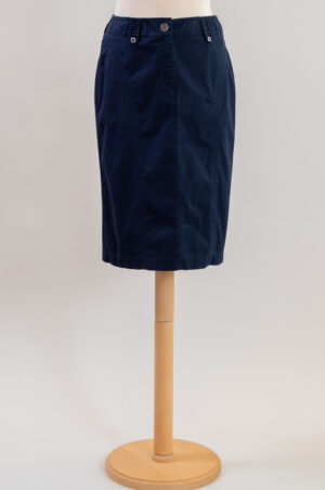 Betty Barclay navy blue sporty pencil skirt