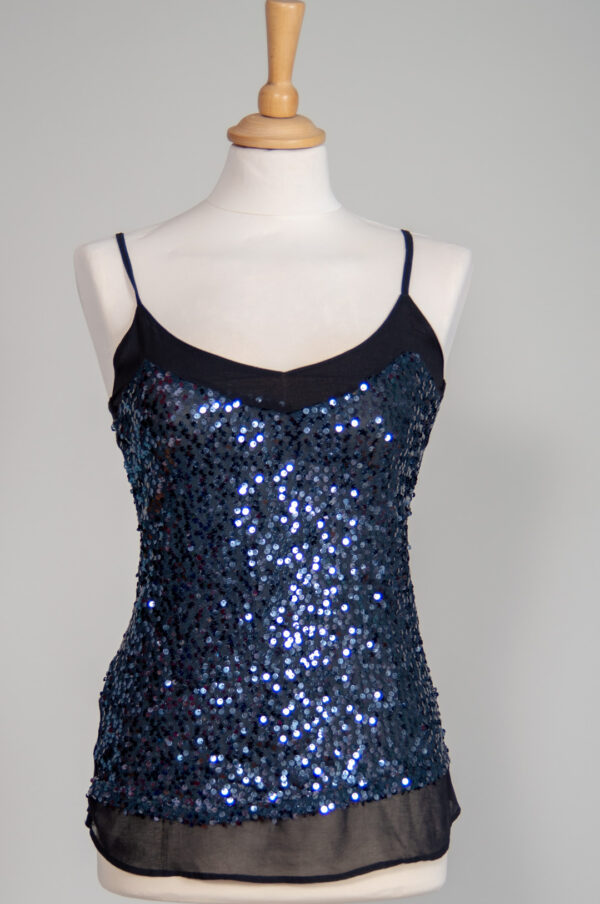 tank top with sequins