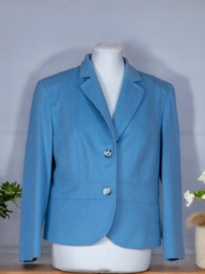 Gerry Weber light blue wool fabric jacket