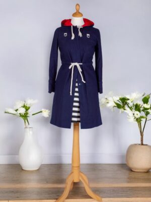 Luhta sporty coat in sailor style