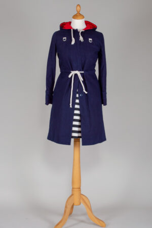 Luhta sporty coat in sailor style
