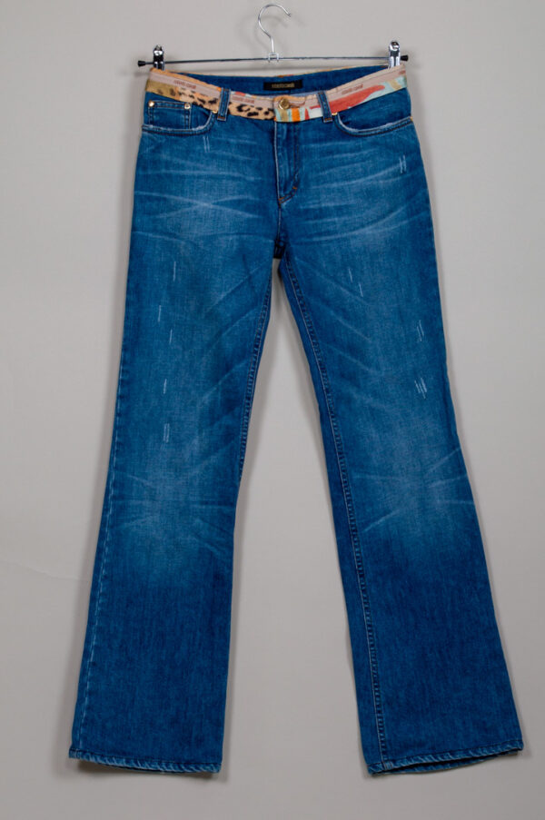 Roberto Cavalli women's blue jeans