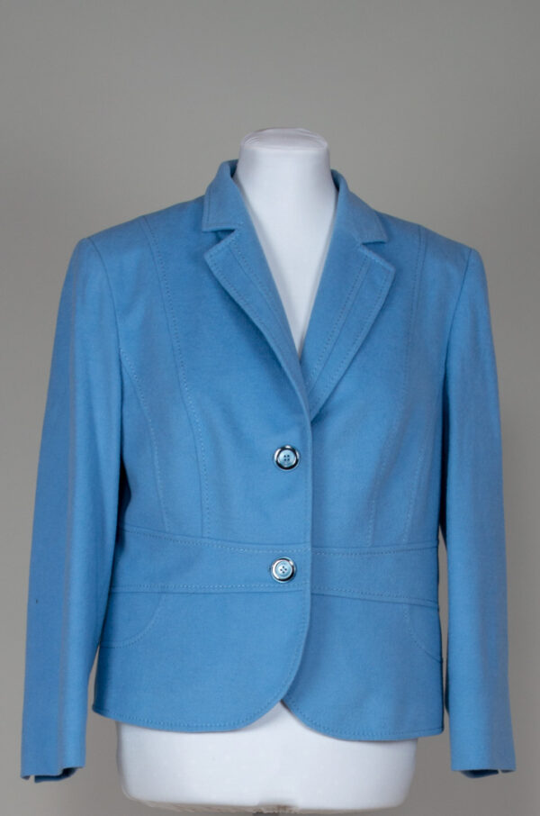Gerry Weber light blue wool fabric jacket
