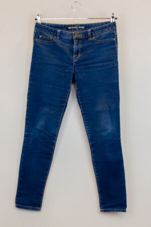 Michael Kors women's blue slim-fit jeans