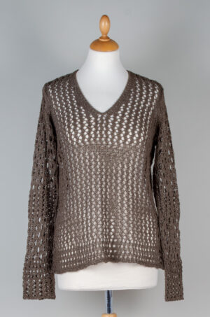 Marc Aurel lace knitted tunic