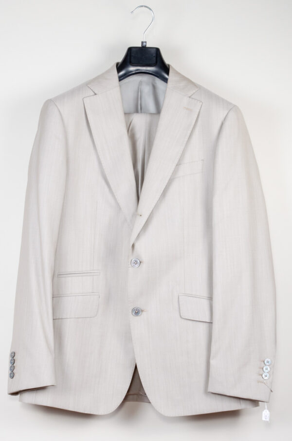 Men's beige suit