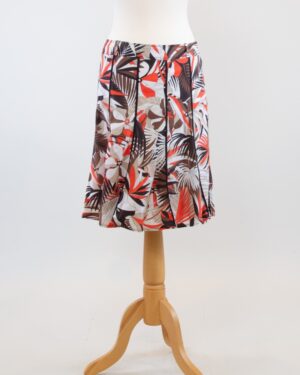 Gerry Weber 10-panels cotton multicolor summer skirt